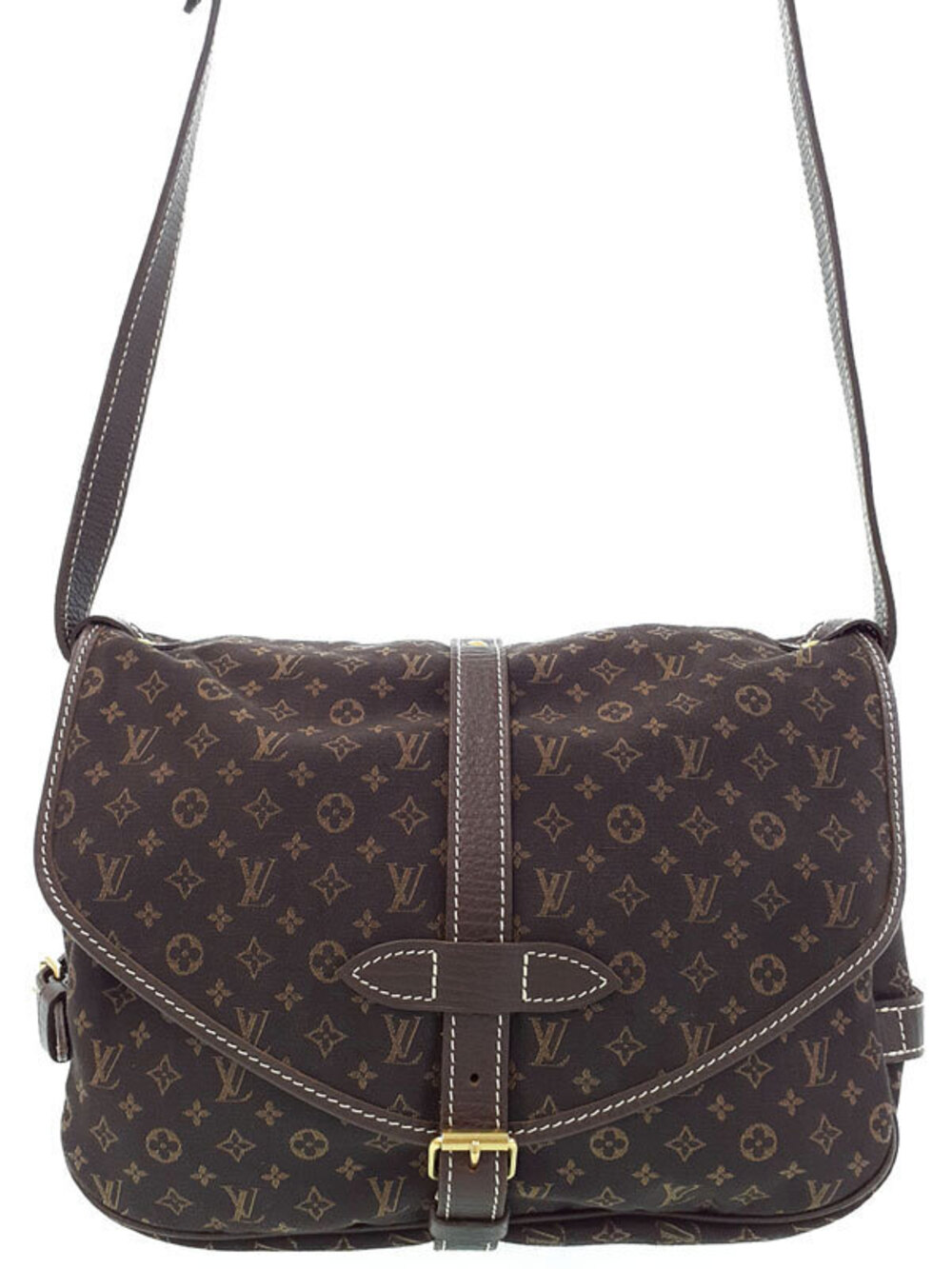 Louis Vuitton Monogram Lin Saumur Shoulder Bag